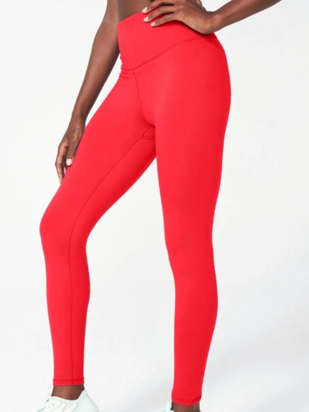 NWT Terez leggings, medium, hot red